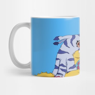 Sitting Gabumon Mug